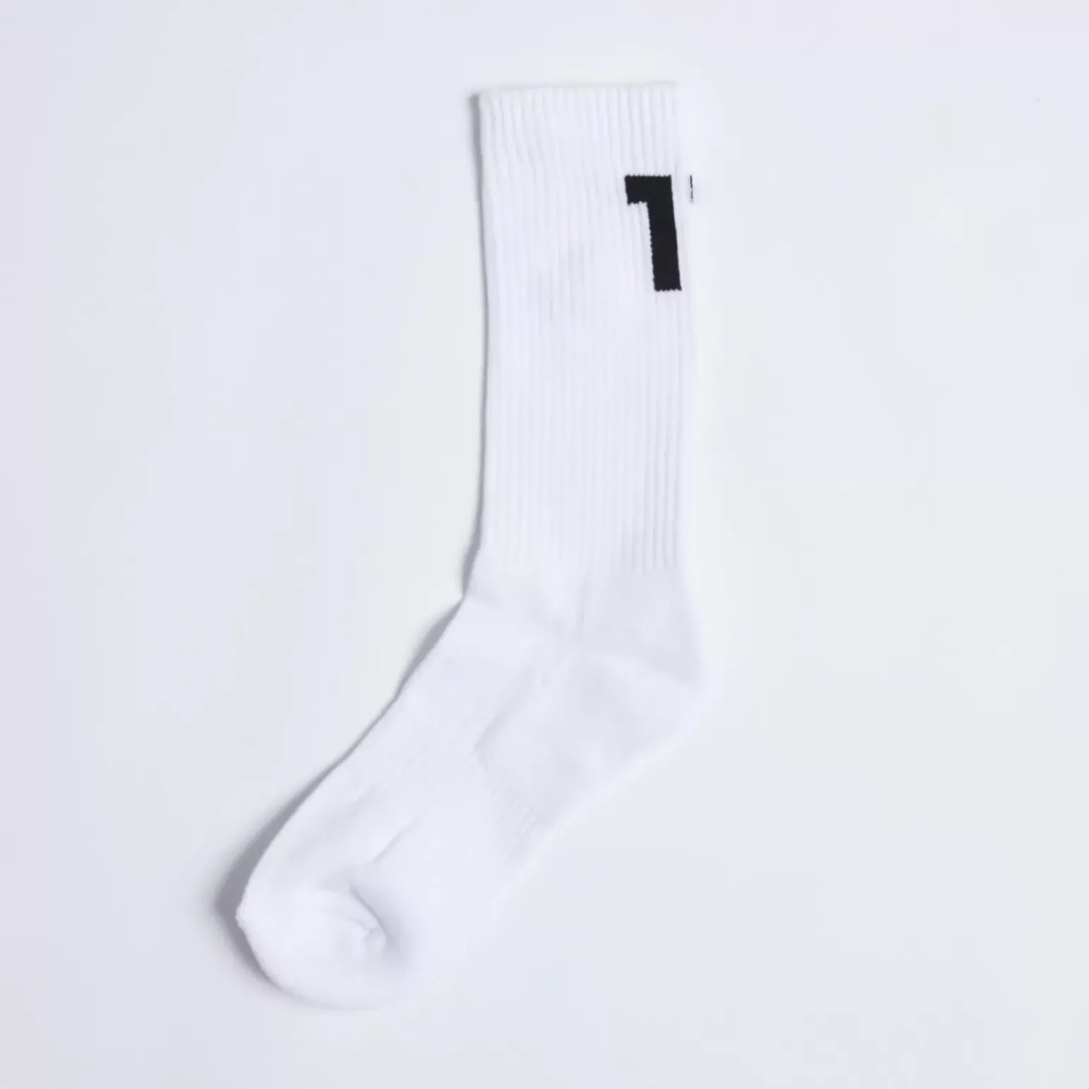 11 Degrees 3 Pack Back Logo Socks – White/White/White