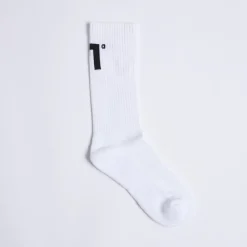 11 Degrees 3 Pack Back Logo Socks – White/White/White