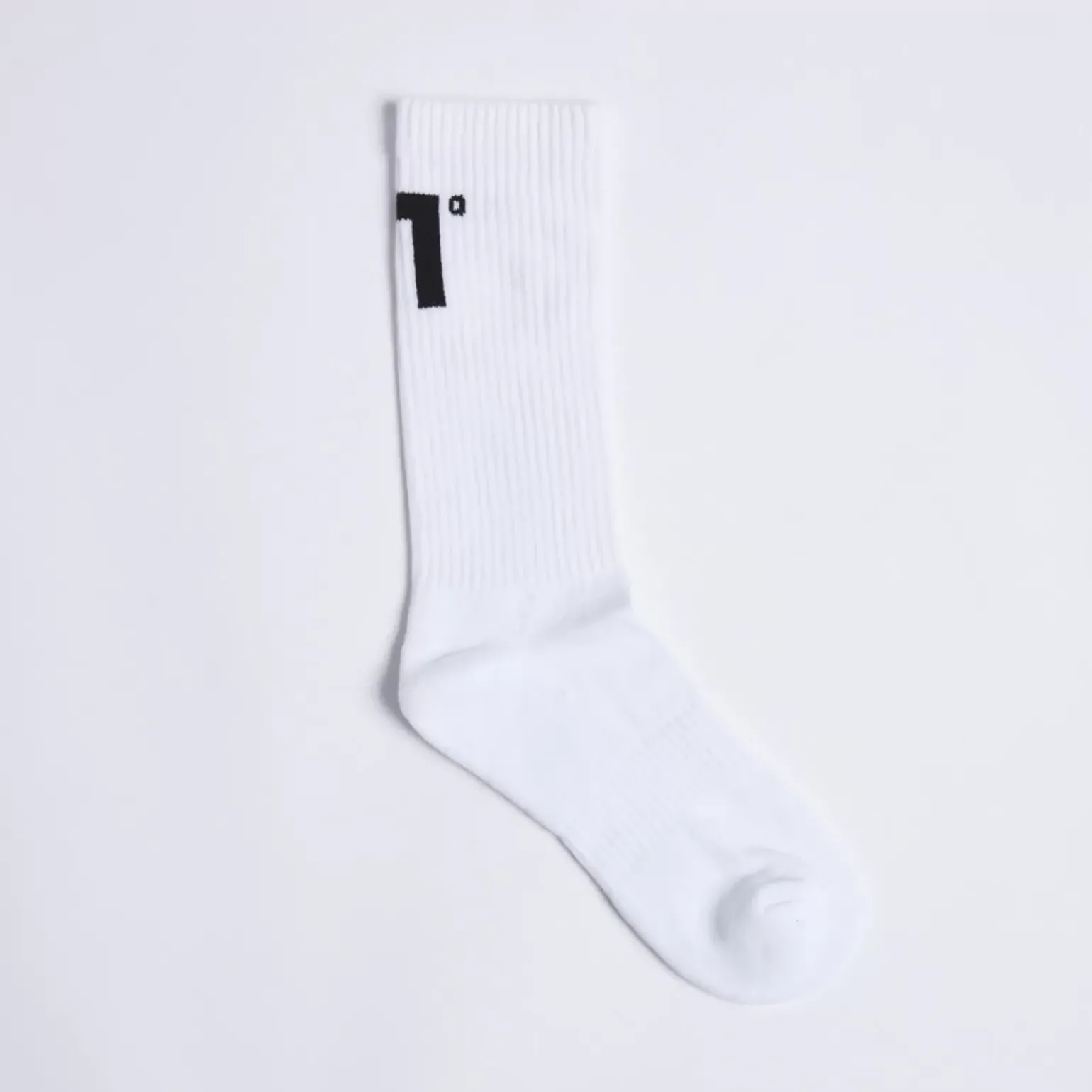 11 Degrees 3 Pack Back Logo Socks – White/White/White