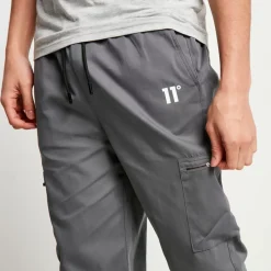 11 Degrees Cargo Pants – Charcoal