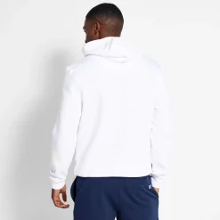 11 Degrees Central Logo Pullover Hoodie - White