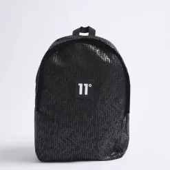 11 Degrees Circuit Print Backpack – Black