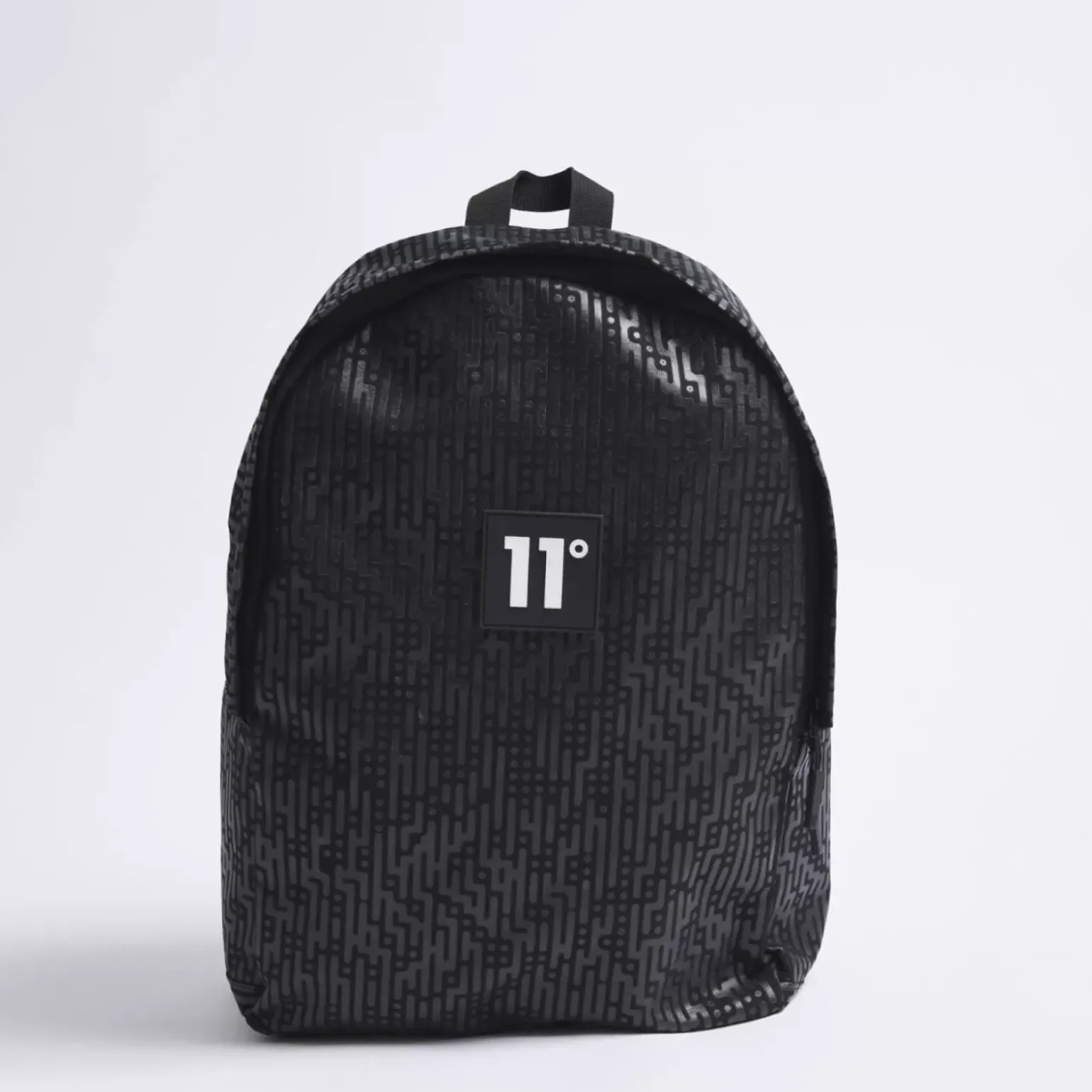 11 Degrees Circuit Print Backpack – Black