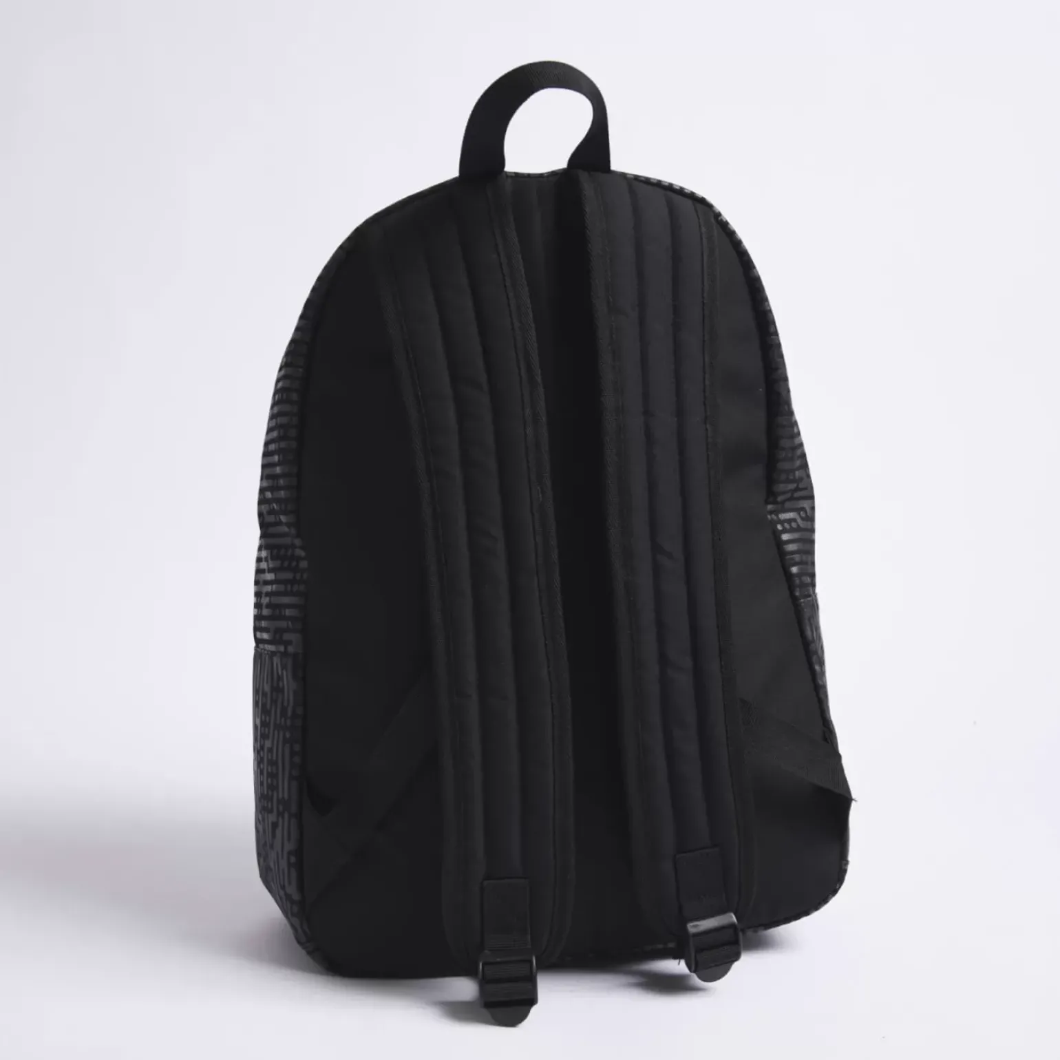11 Degrees Circuit Print Backpack – Black