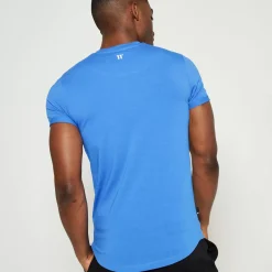 11 Degrees Core Muscle Fit T-Shirt – Skydiver Blue