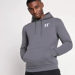 11 Degrees Core Pullover Hoodie – Shadow Grey