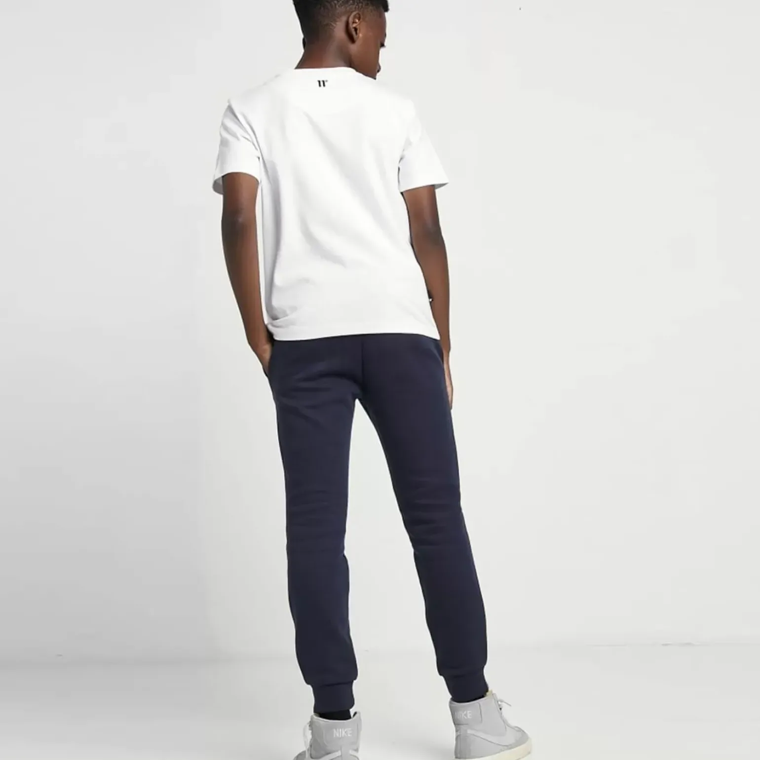 11 Degrees Junior Core Joggers Small Logo – Navy