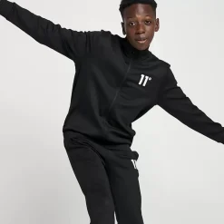 11 Degrees Junior Core Poly Tracksuit – Black