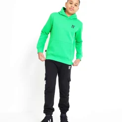 11 Degrees Junior Core Pullover Hoodie – Bright Green