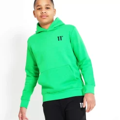11 Degrees Junior Core Pullover Hoodie – Bright Green