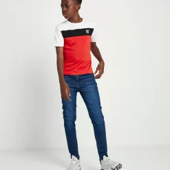 11 Degrees Junior Sustainable Skinny Jeans – Mid Blue Wash