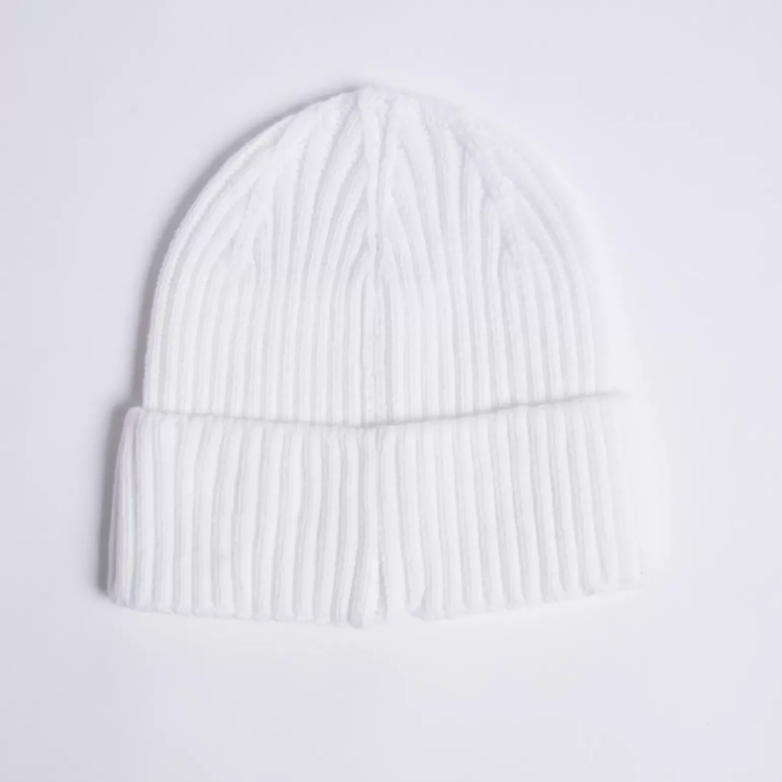 11 Degrees Knitted Beanie – White
