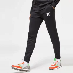 11 Degrees Men'S Cut And Sew Track Pants - Black