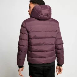 11 Degrees Missile V3 Jacket Peak Hood – Mulled Red