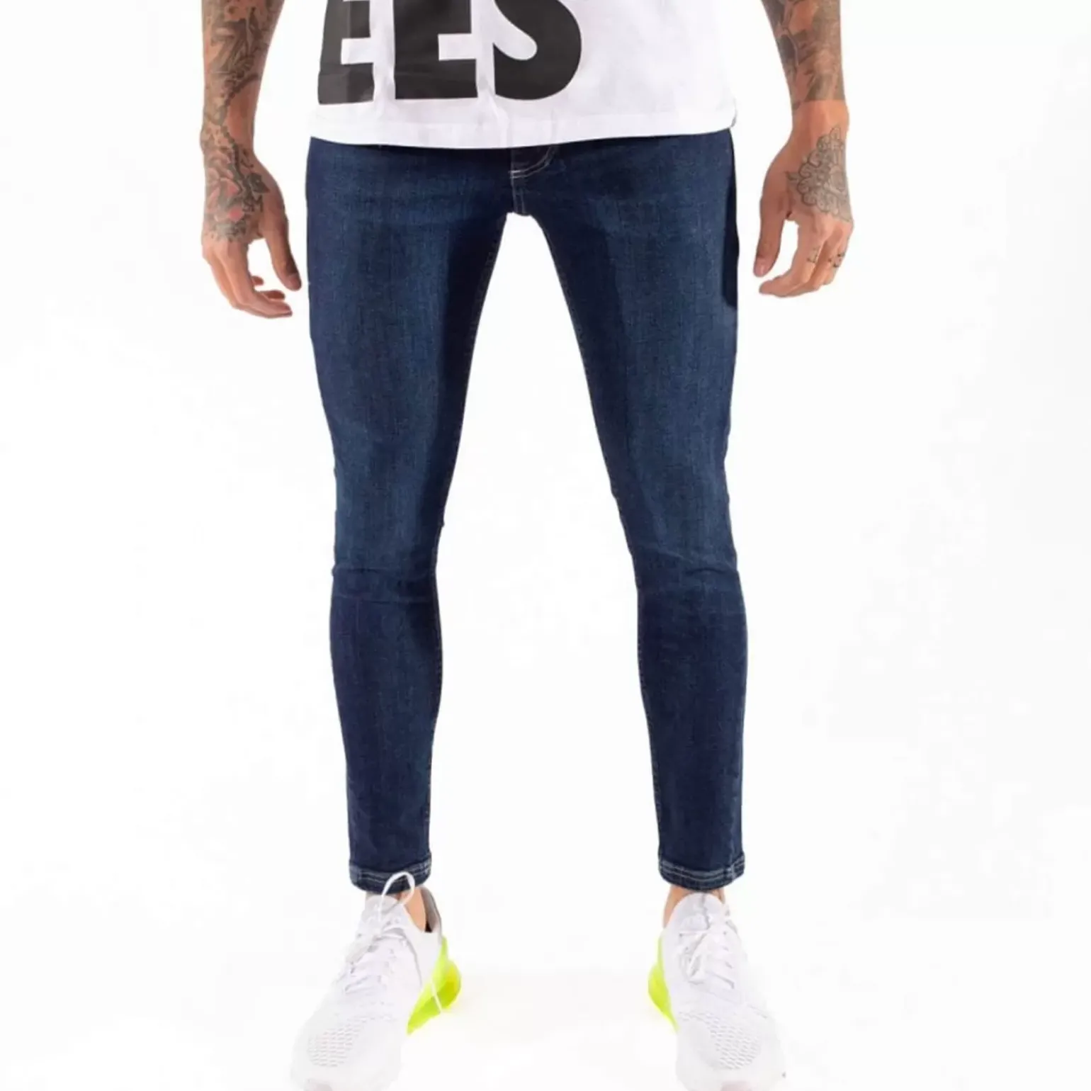 11 Degrees Sustainable Stretch Jeans Skinny Fit – Indigo Wash