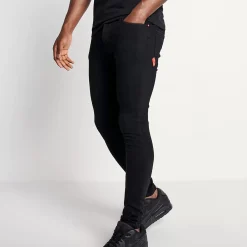 11 Degrees Sustainable Stretch Jeans Skinny Fit – Jet Black Wash