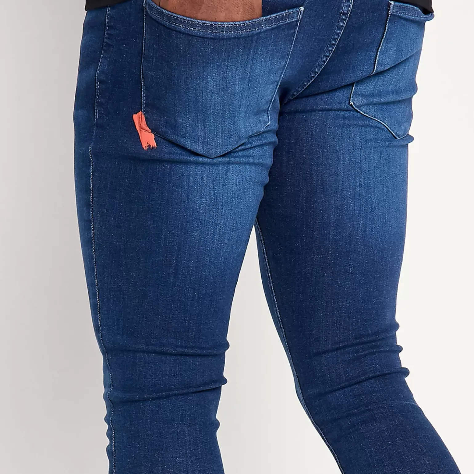 11 Degrees Sustainable Stretch Jeans Skinny Fit – Mid Blue Wash