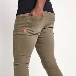11 Degrees Sustainable Stretch Jeans Skinny Fit – Khaki Wash