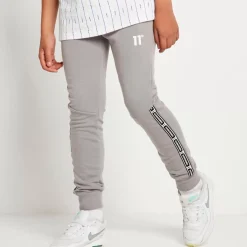 11 Degrees Taped Joggers – Silver