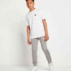 11 Degrees Taped Joggers – Silver