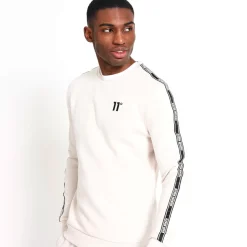 11 Degrees Taped Sweatshirt - Seed Beige