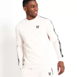 11 Degrees Taped Sweatshirt - Seed Beige
