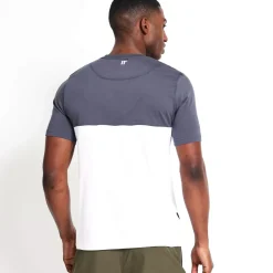 11 Degrees Taped T-Shirt – Anthracite/White