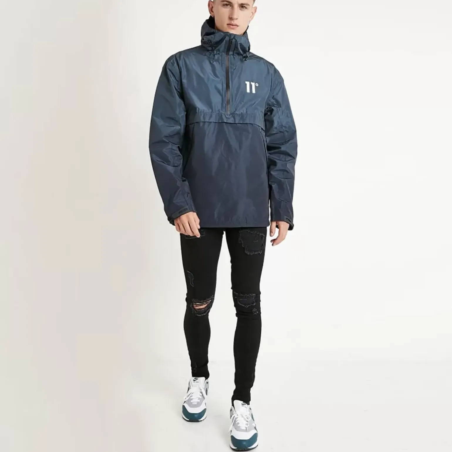 11 Degrees Waterproof Hurricane Jacket – Anthracite / Black