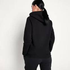 11 Degrees Womens Core Full Zip Hoodie – Black