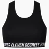 11 Degrees Womens Cotton Underwear Bralette – Black