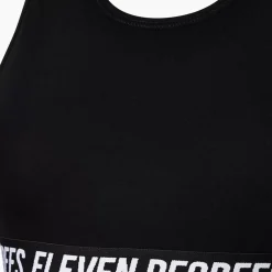 11 Degrees Womens Cotton Underwear Bralette – Black