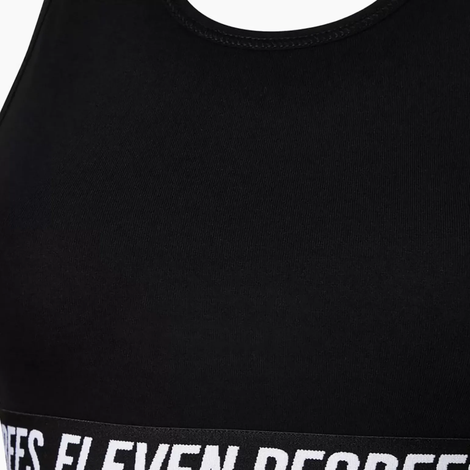 11 Degrees Womens Cotton Underwear Bralette – Black