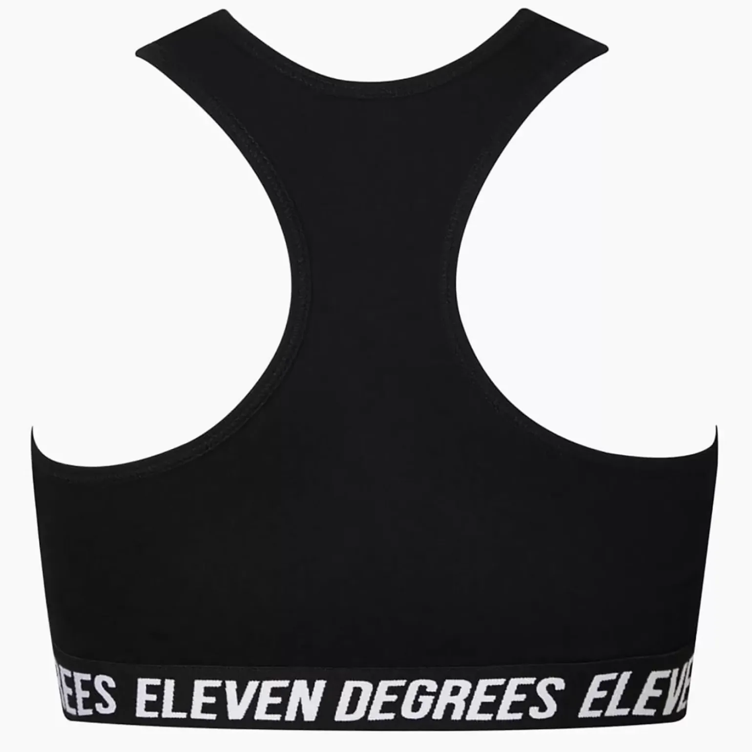 11 Degrees Womens Cotton Underwear Bralette – Black