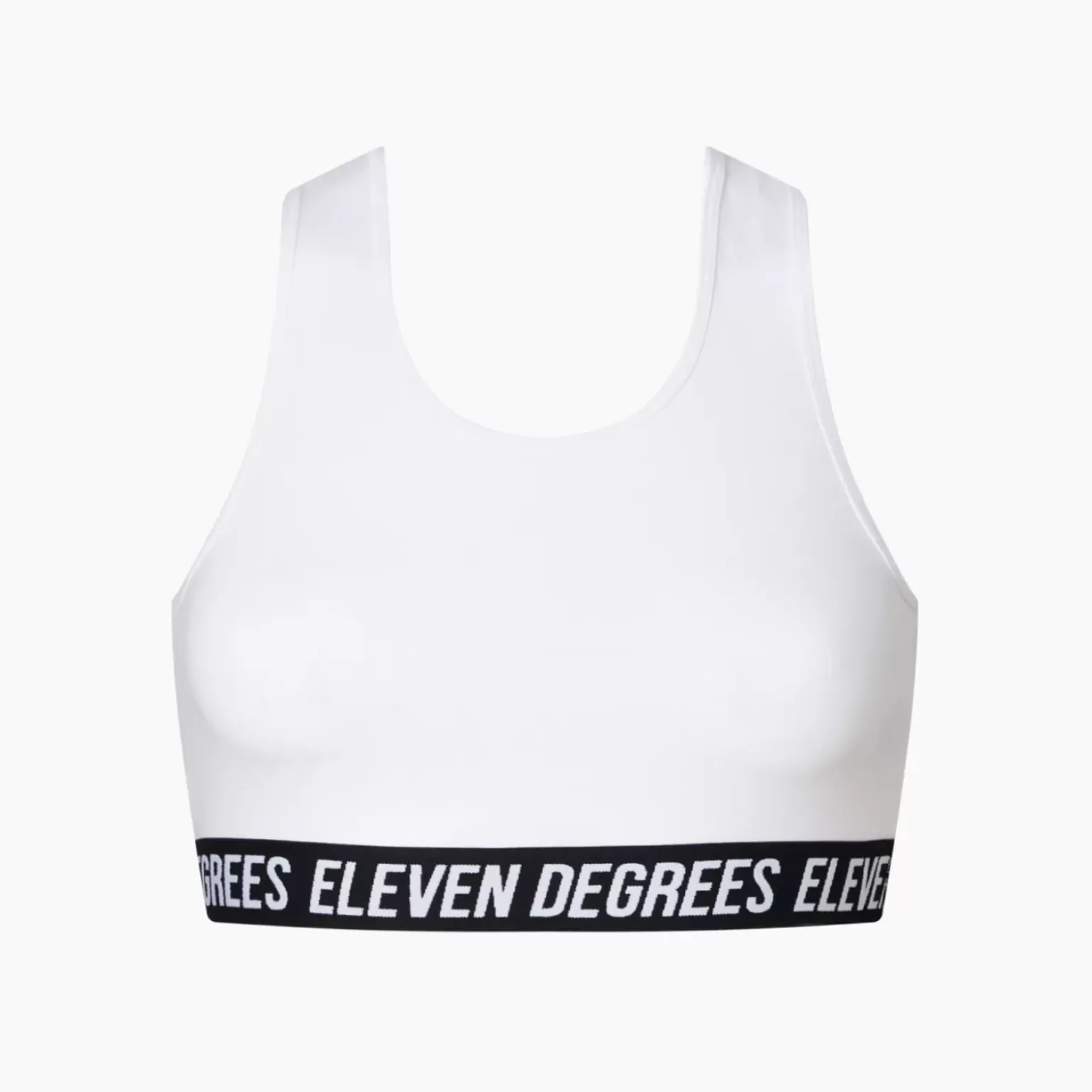 11 Degrees Womens Cotton Underwear Bralette – White