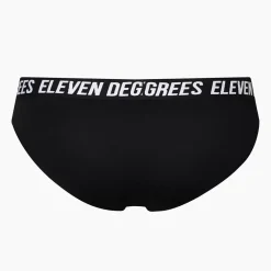 11 Degrees Womens Cotton Underwear Briefs – Black