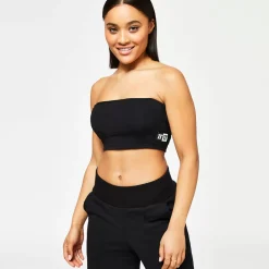 11 Degrees Womens Domino Bandeau – Black