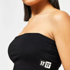 11 Degrees Womens Domino Bandeau – Black