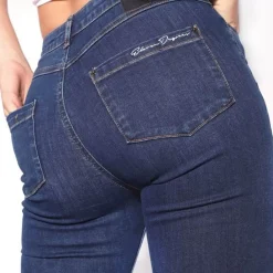 11 Degrees Womens High Waisted Super Skinny Jeans – Indigo Wash