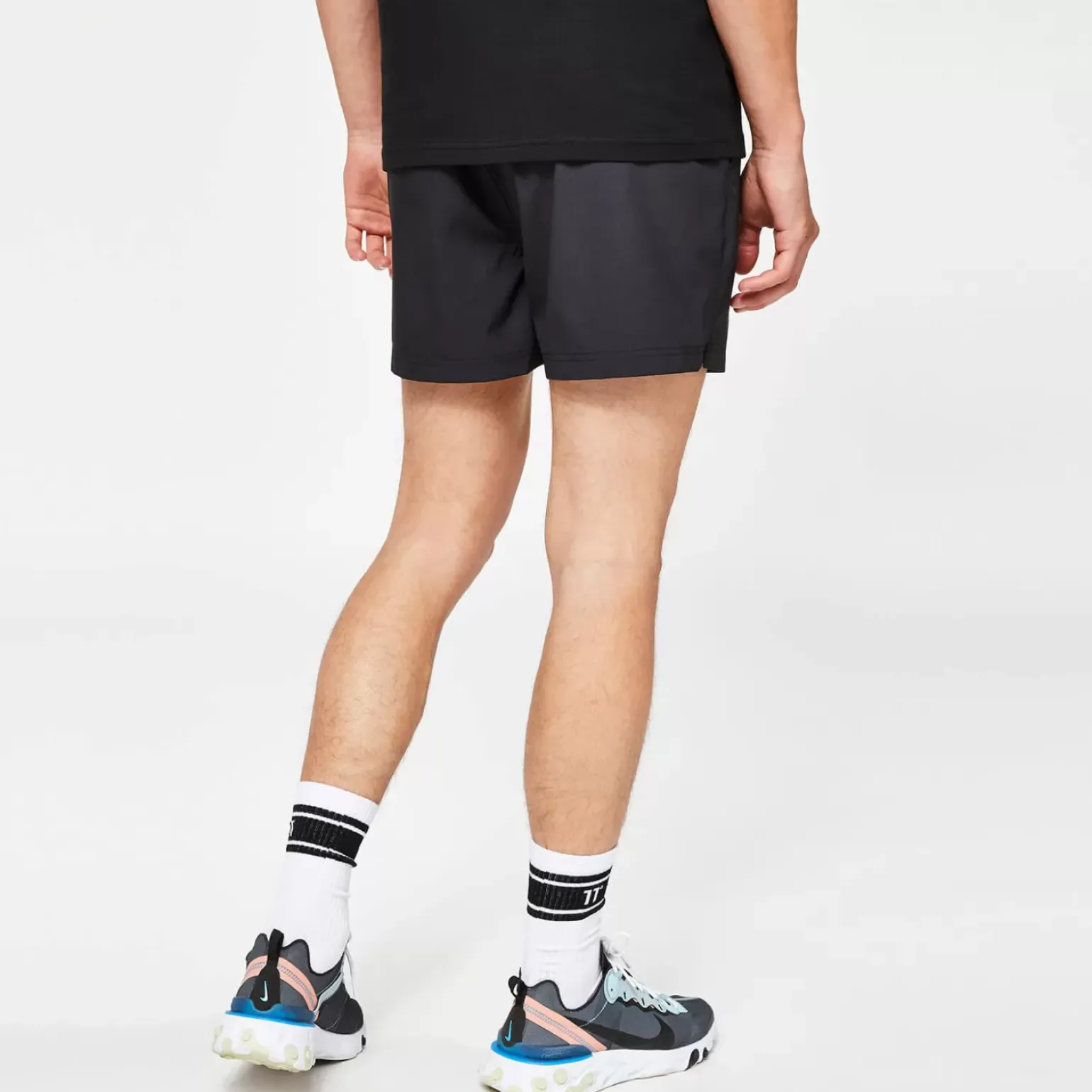 11 Degrees Zip Pocket Swim Shorts – Black