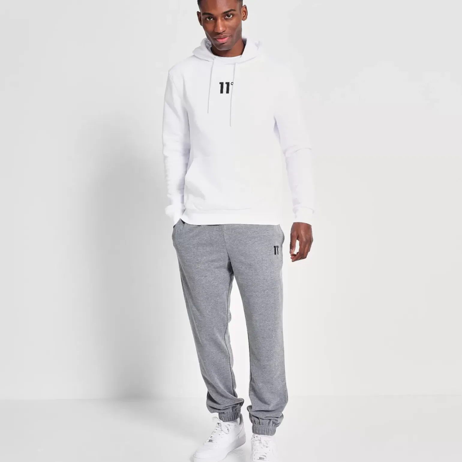 Core Cuffed Joggers – Charcoal Marl