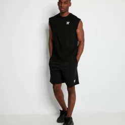 Core Cut-Off T-Shirt – Black