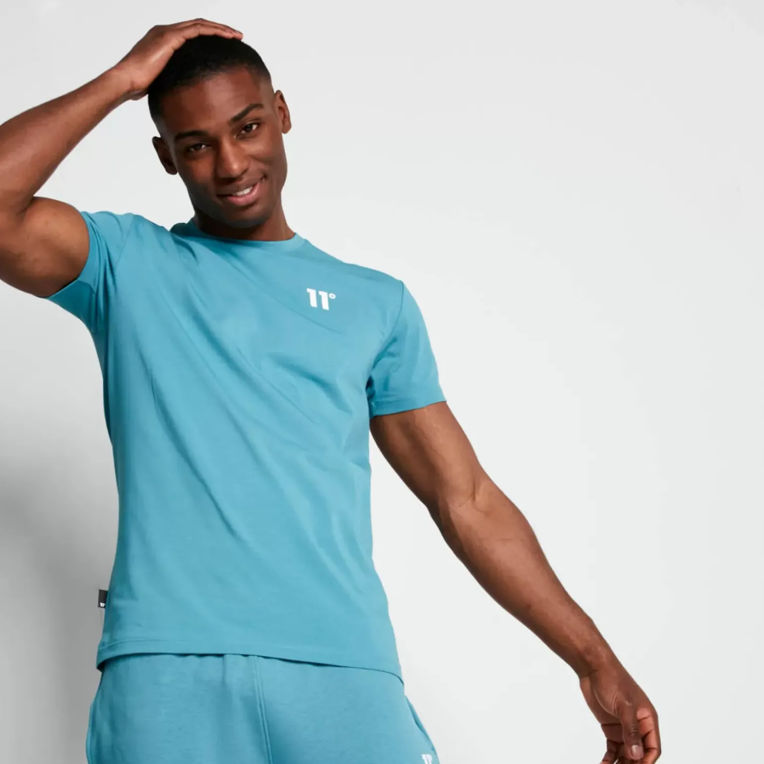 Core Muscle Fit T-Shirt – Washed Teal