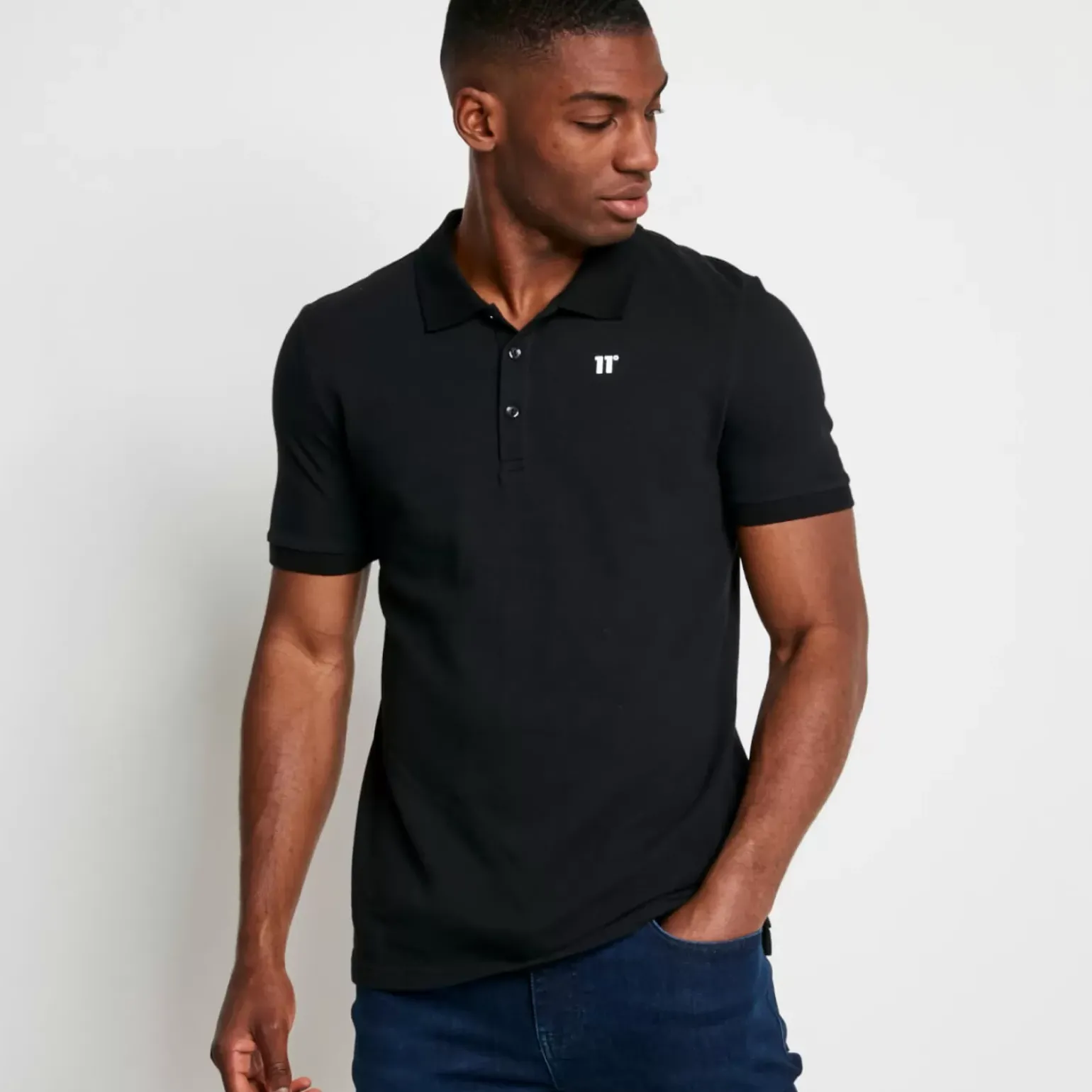 Core Polo Shirt – Black