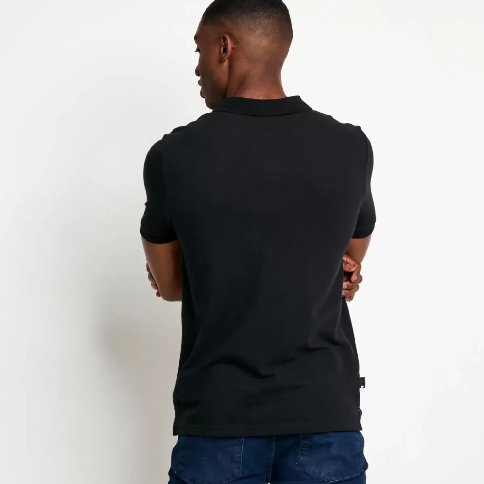 Core Polo Shirt – Black