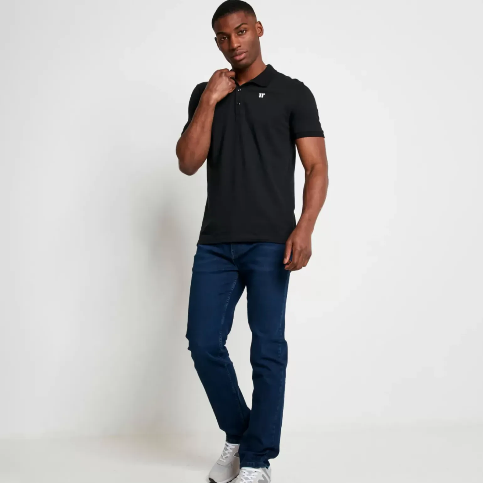 Core Polo Shirt – Black