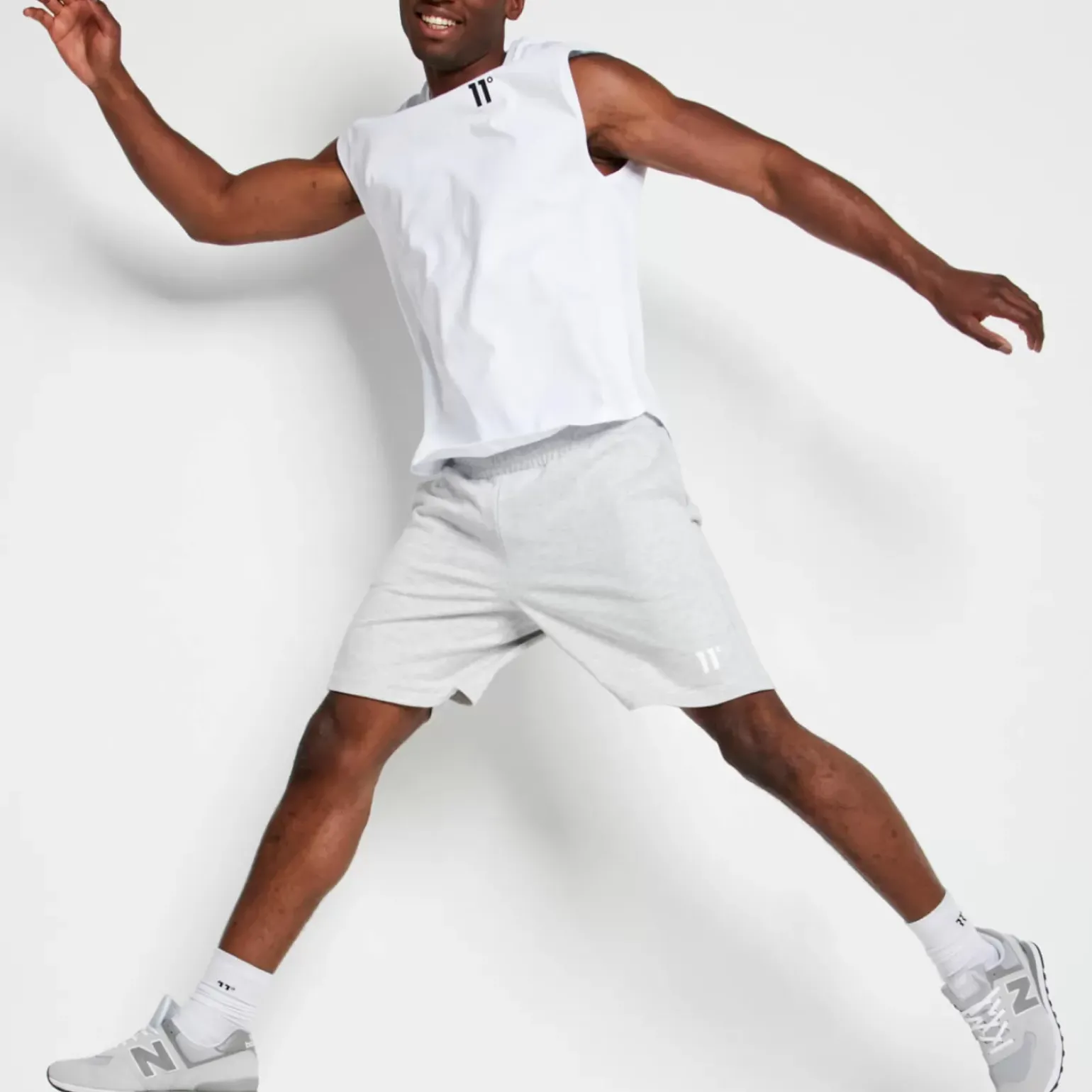 Core Shorts – Grey Marl