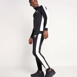 Core Track Pants – Black / White
