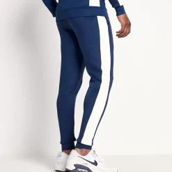 Core Track Pants – Insignia / White