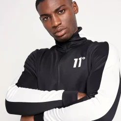 Core Track Top – Black / White