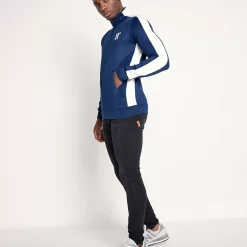 Core Track Top – Insignia / White